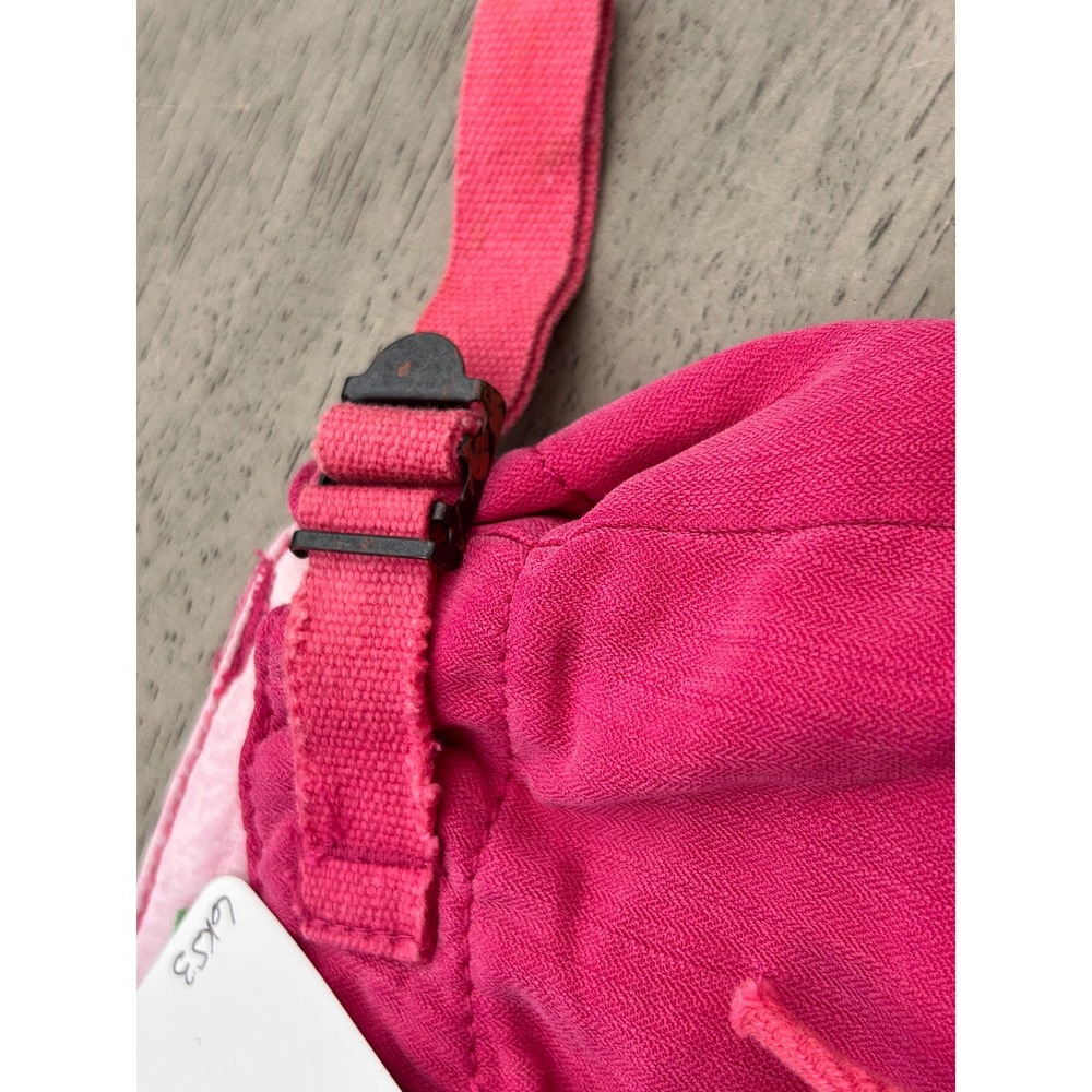 Da-Nang Surplus Vintage Girls Capri Cargo Pants Fuschia Pink Embroidered XS NWT - Picture 8 of 10